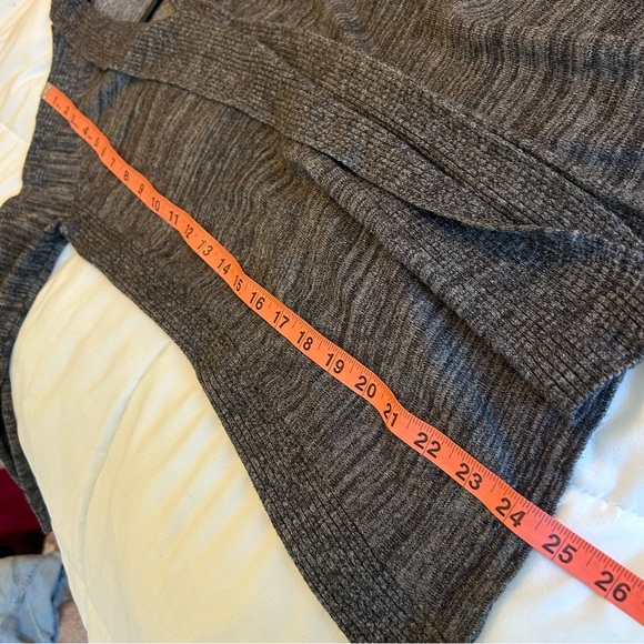 Charcoal Maurice’s Open Front Cardigan - Picture 3 of 6